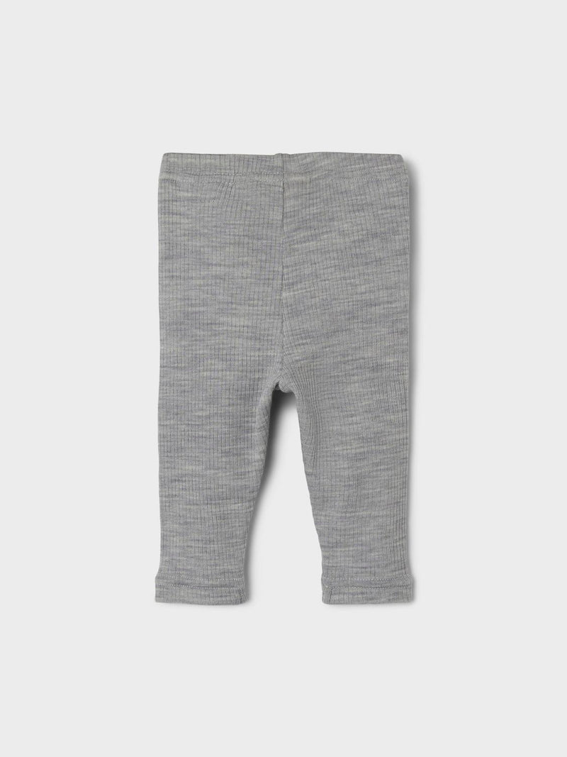 Lil Atelier Fable Wool Grey Melange