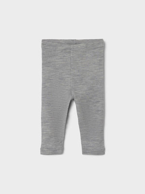 Lil Atelier Fable Wool Grey Melange