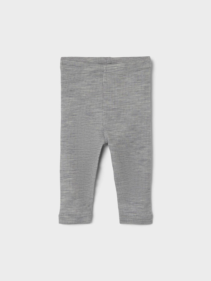 Lil Atelier Fable Wool Grey Melange