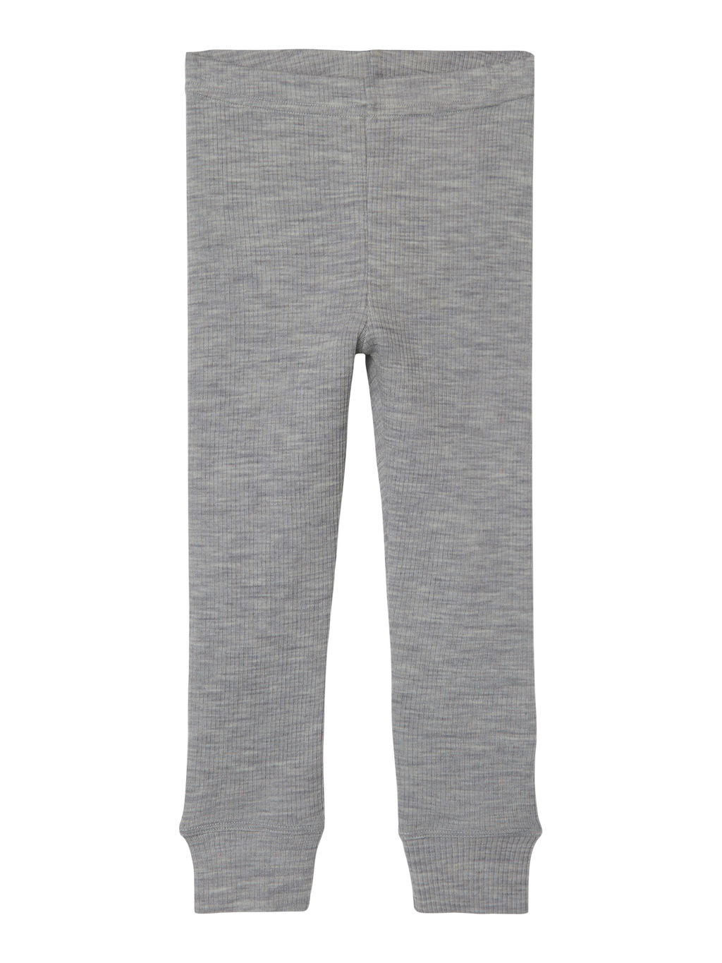 Lil Atelier Fable Wool Leggings Grey Melange