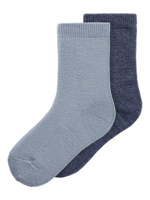 Name it Wakta Wool 2pk Sock Tradewinds