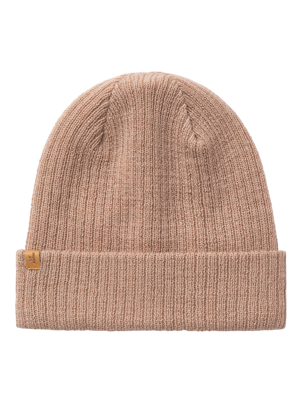 Lil Atelier Nanson Knit Hat Rugby Tan