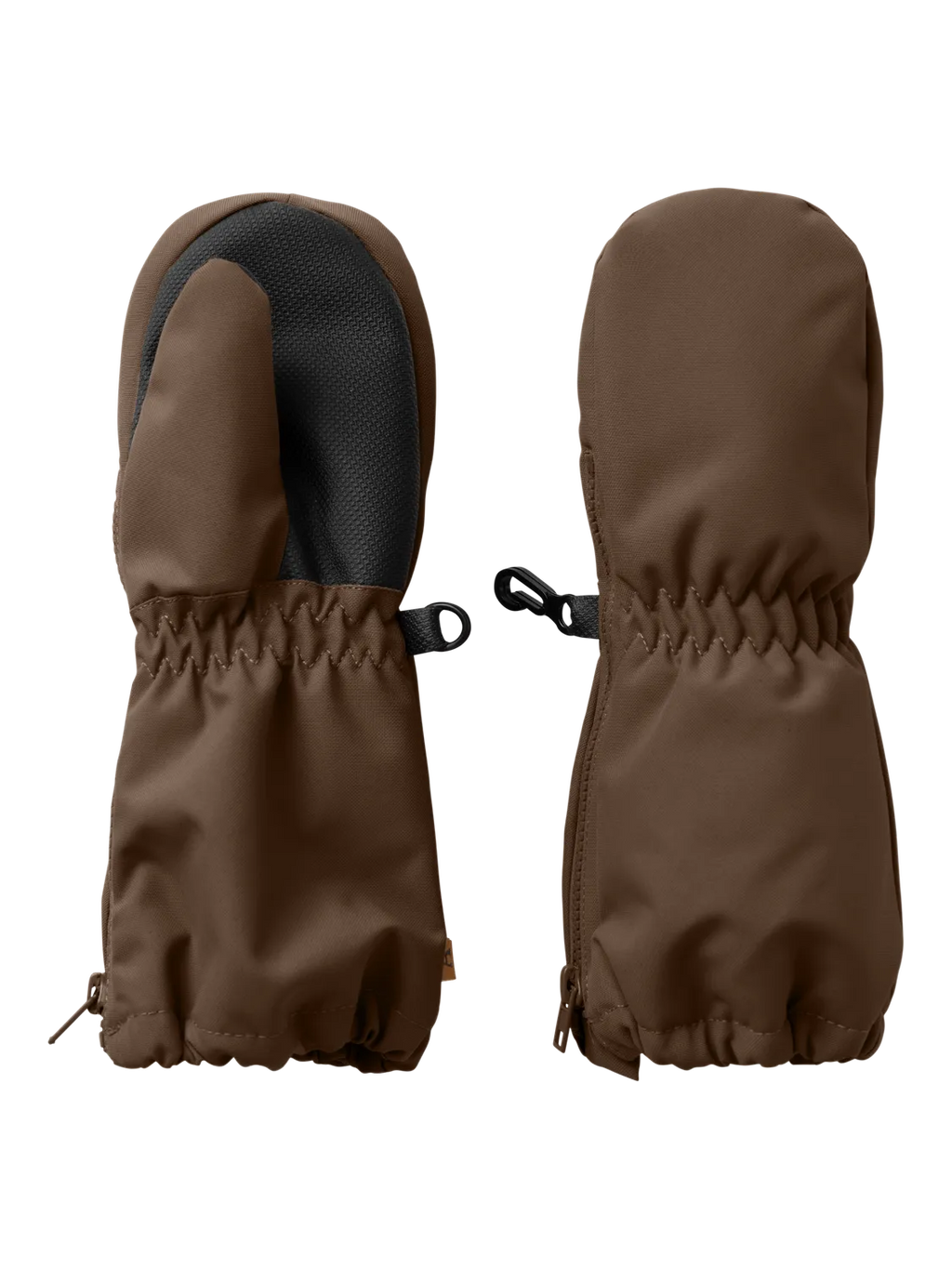 Lil Atelier Lasnow Mitten Dark Earth