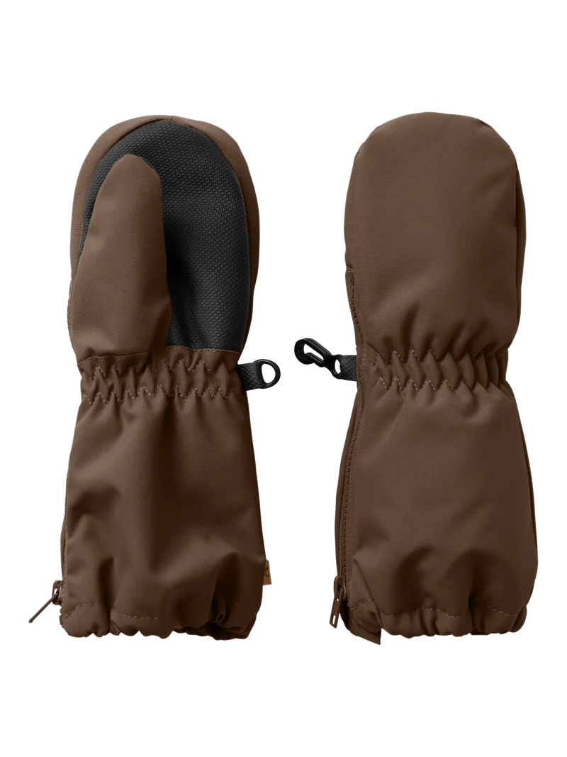 Lil Atelier Lasnow Mitten Dark Earth