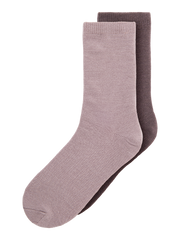 Name it Wak Wool 2pk Sock Sparrow