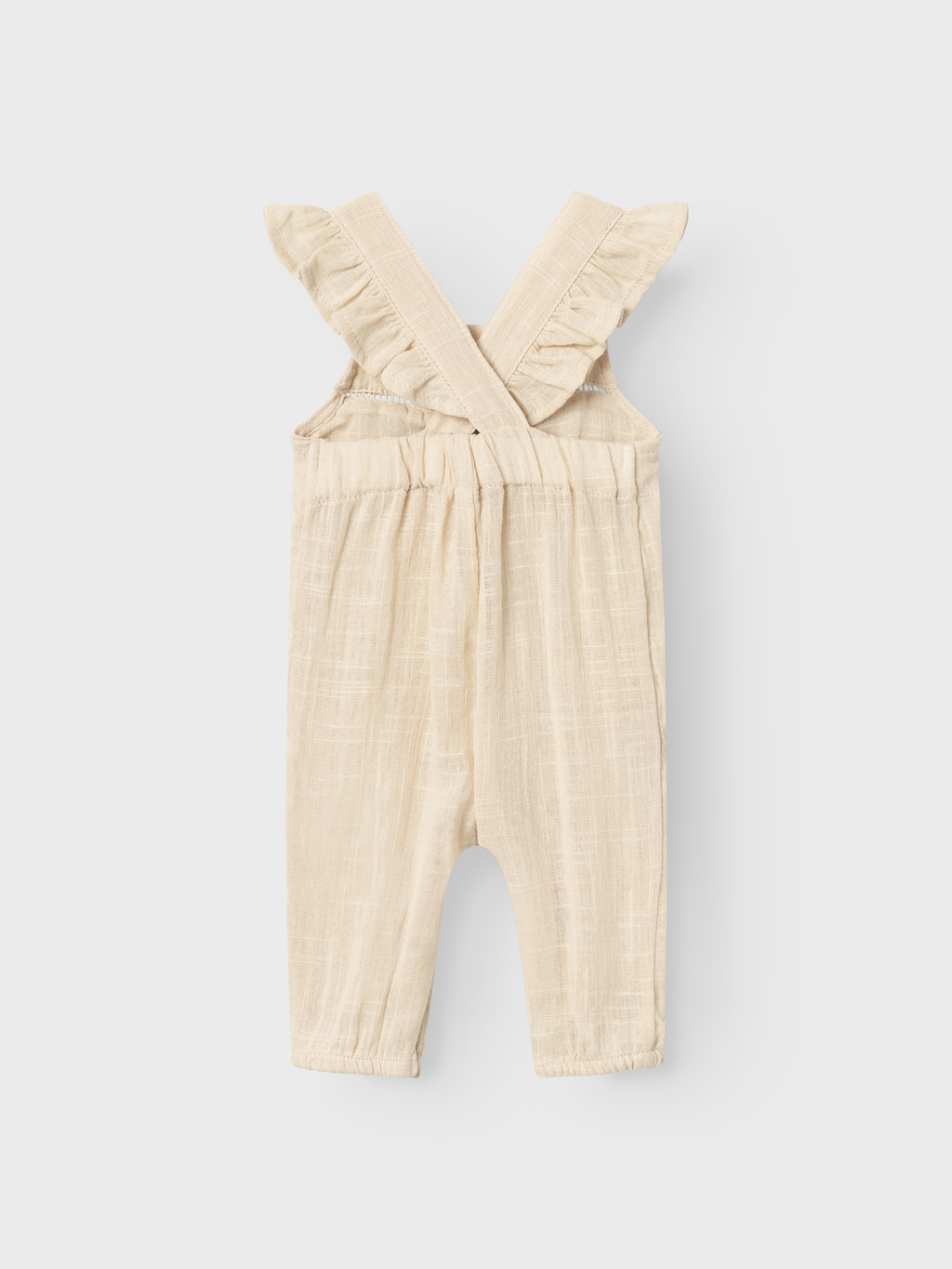 Lil Atelier Halla Loose Overall Bleached Sand