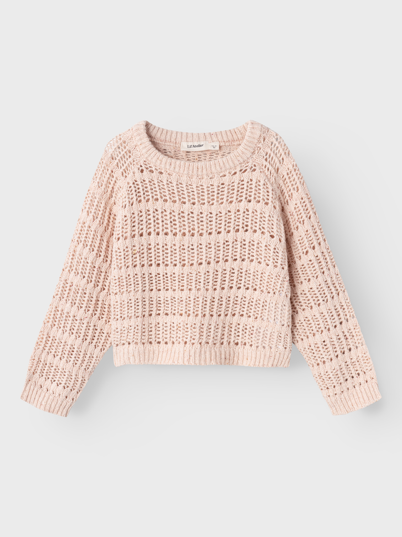 Lil Atelier Hilla Knit Sweater Shell