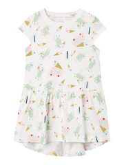 Name it Vigga Kjole Bright White /Unicorn