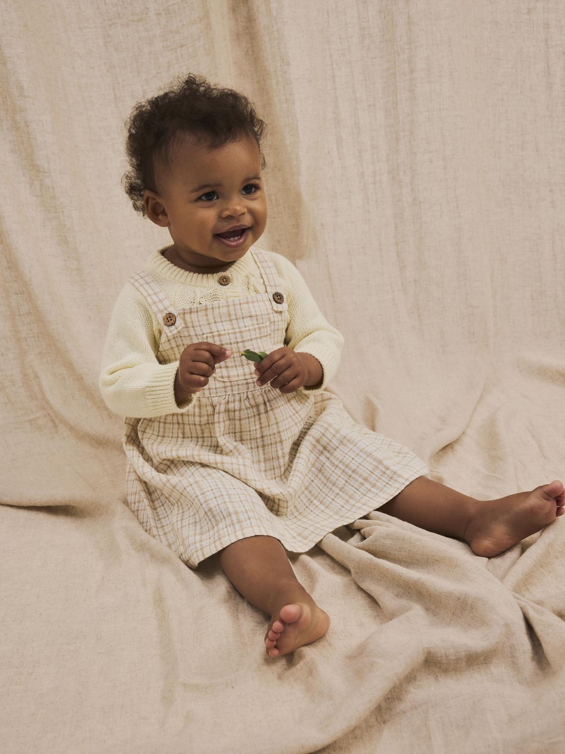 Lil Atelier Kaley Dress Lemon Icing