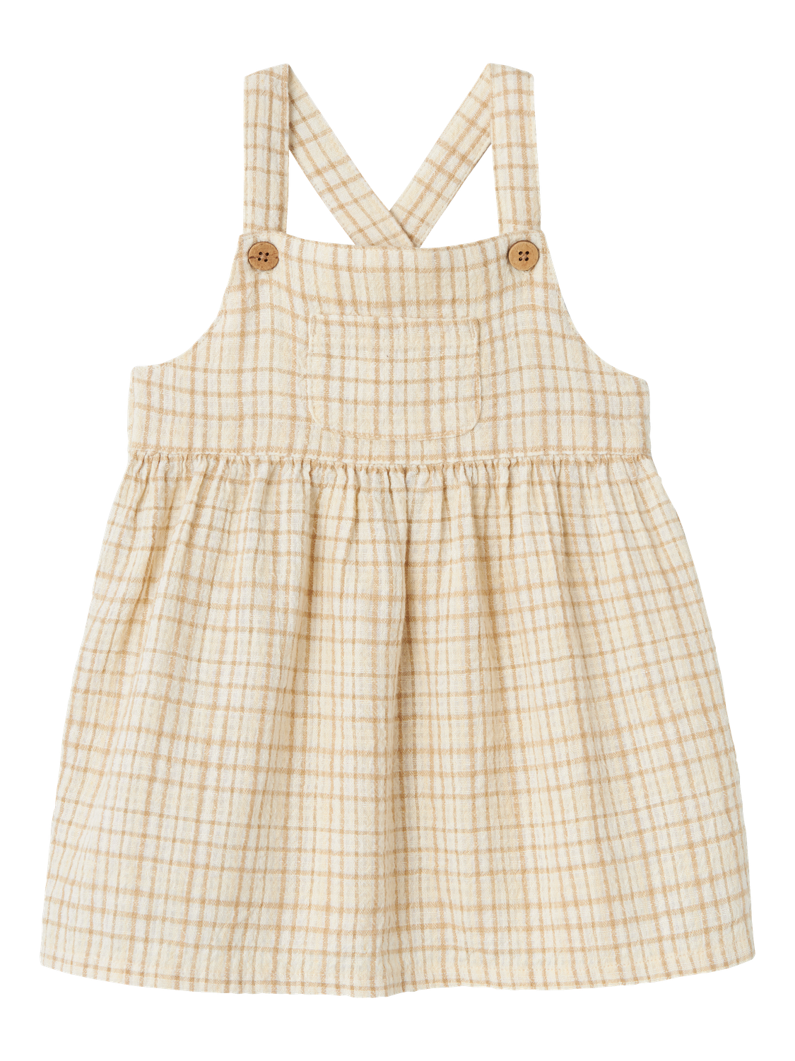 Lil Atelier Kaley Dress Lemon Icing