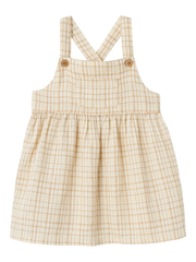 Lil Atelier Kaley Dress Lemon Icing