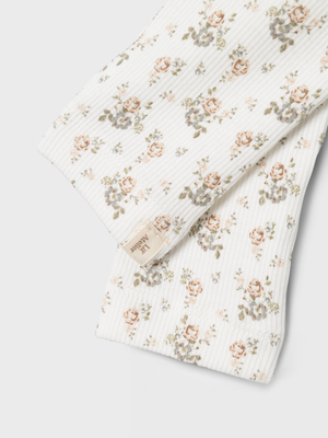 Lil Atelier Gago Leggings Coconut Milk Flower