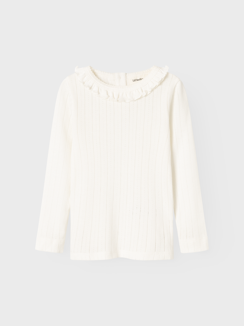 Lil Atelier Rachel Nis Top Coconut Milk