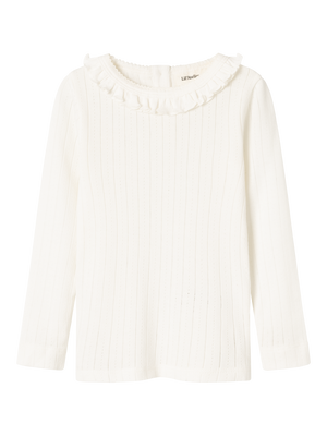 Lil Atelier Rachel Nis Top Coconut Milk