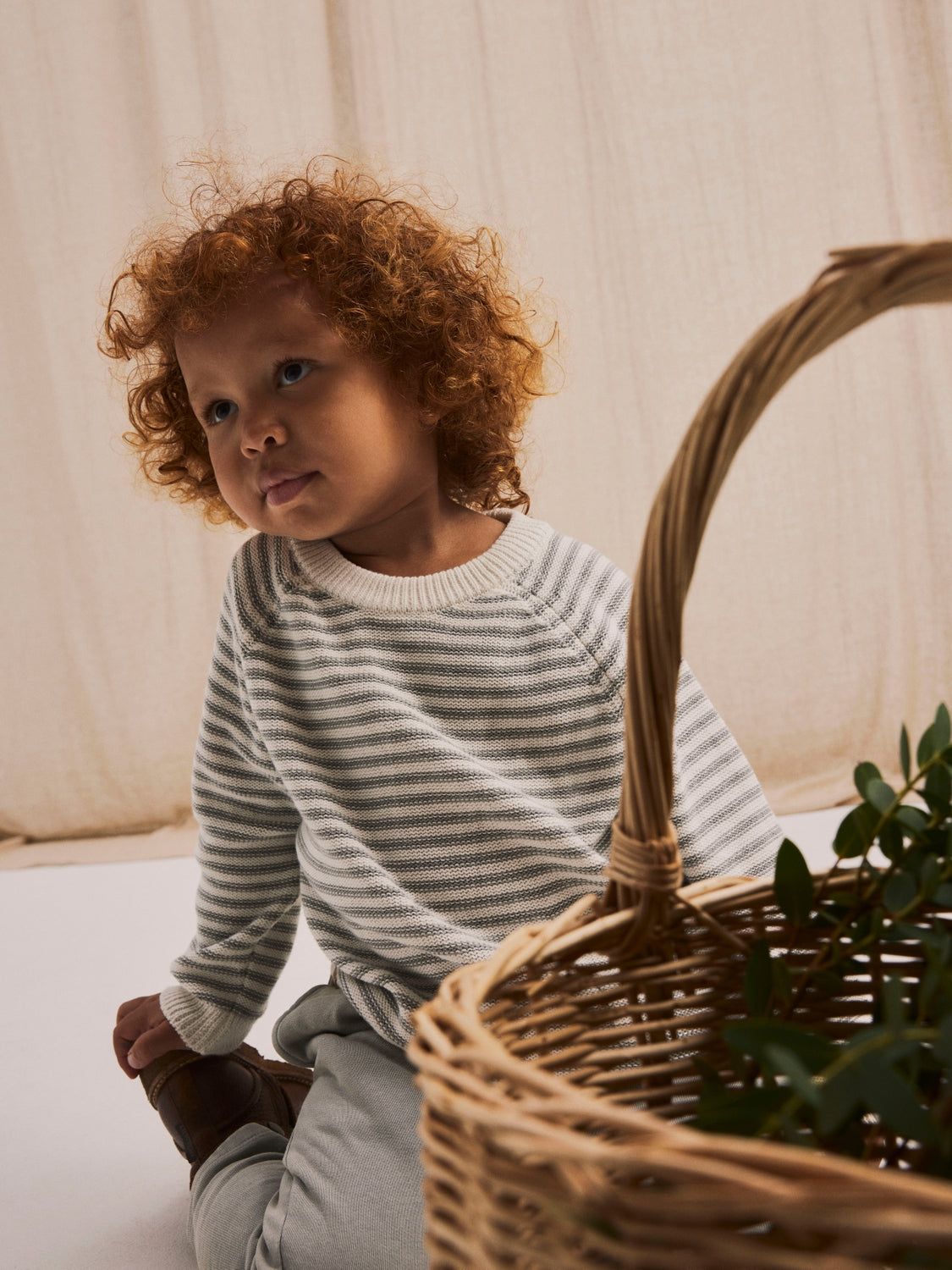 Lil Atelier Kadin Knit Coconut Milk