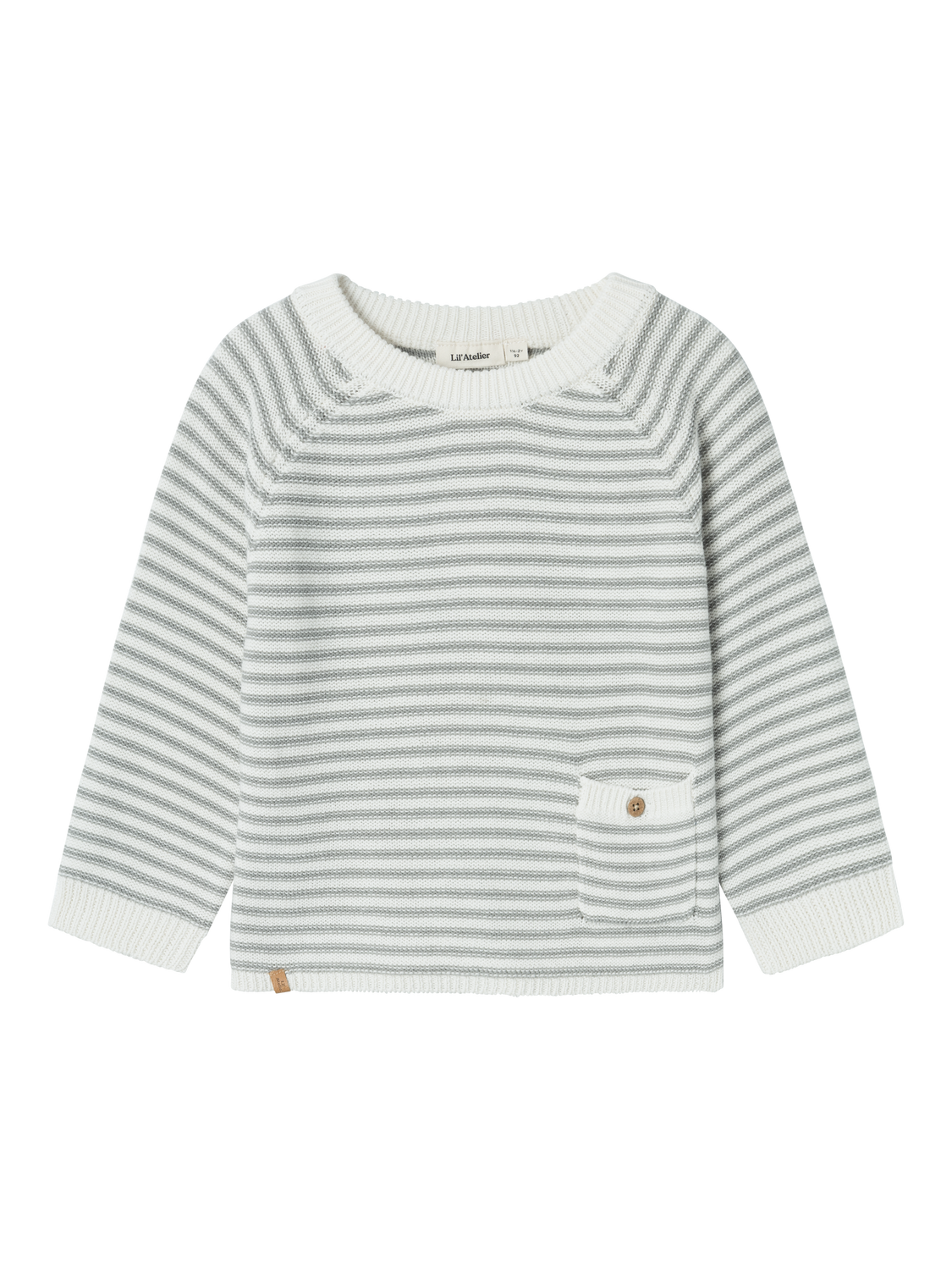 Lil Atelier Kadin Knit Coconut Milk