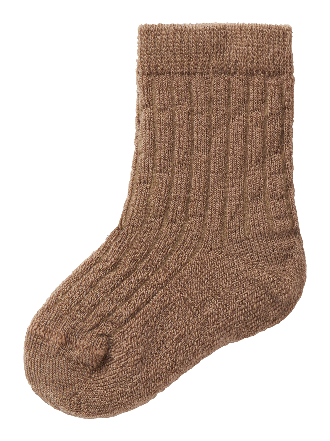 Lil Atelier Rakel Wool Sock Petrified Oak
