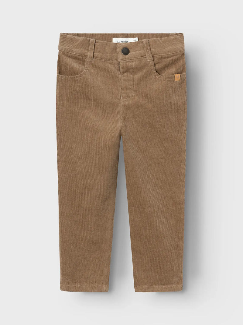 Lil Atelier Ryan Cord Pant Sepia Tint