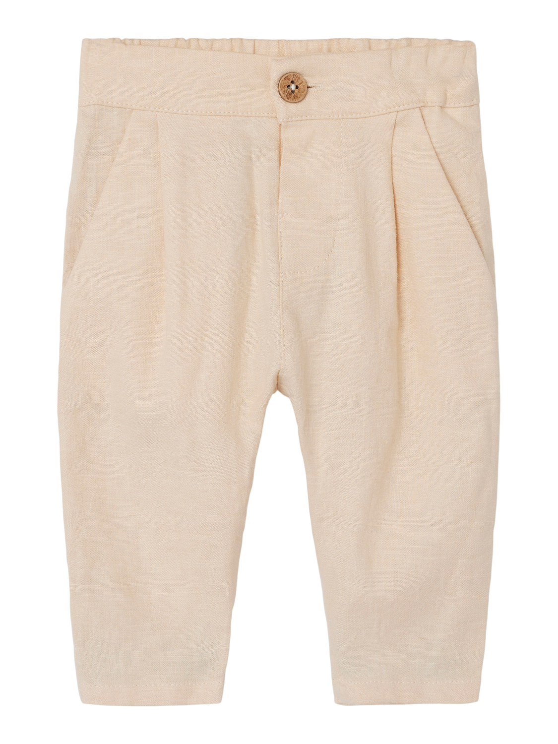 Lil Atelier Felix Baby Pant Bleached Sand