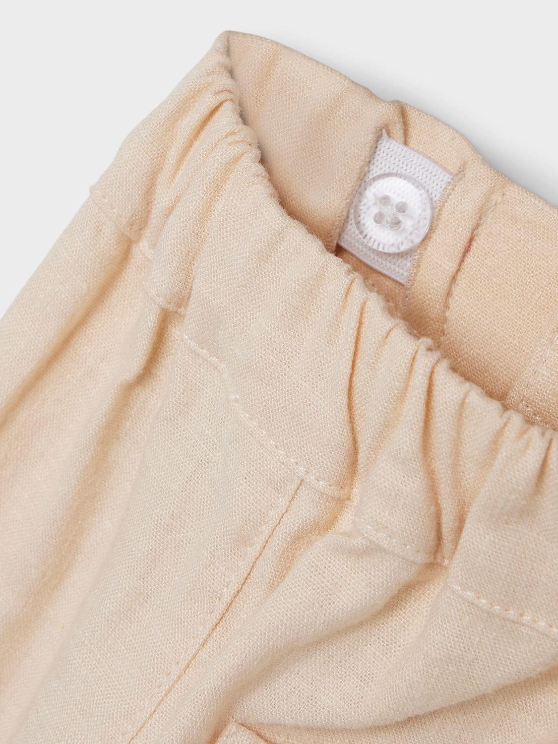Lil Atelier Felix Baby Pant Bleached Sand