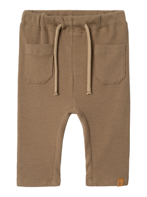 Lil Atelier Halli Reg Pant Sepia Tint