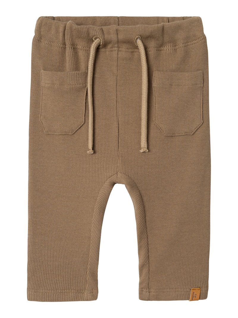 Lil Atelier Halli Reg Pant Sepia Tint