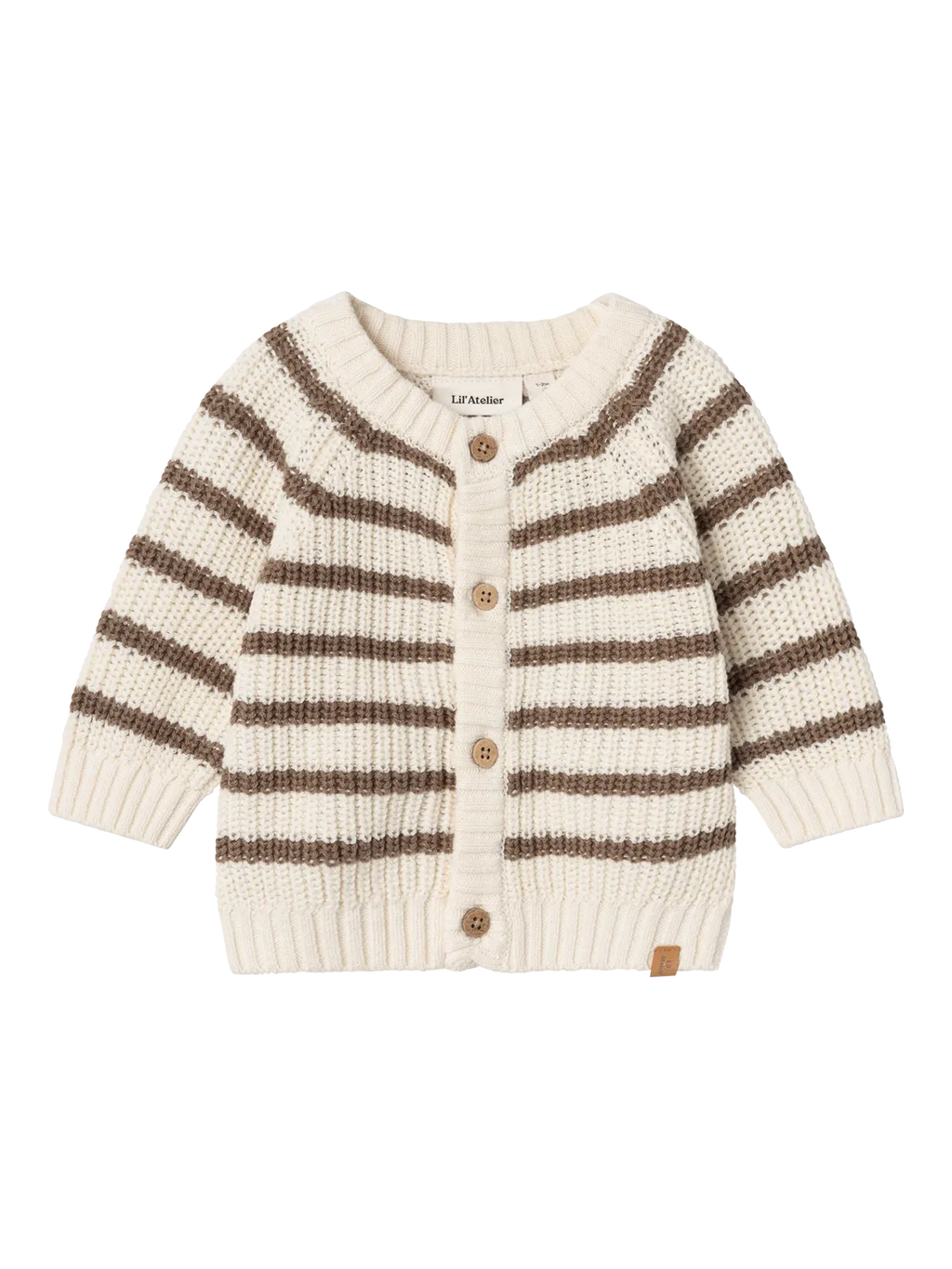 Lil Atelier Emlen Knit Stripe Birch