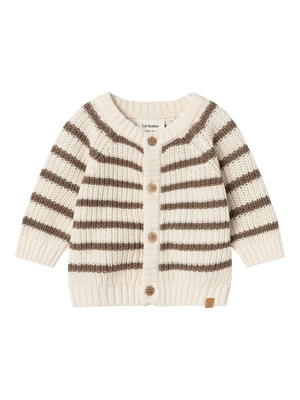 Lil Atelier Emlen Knit Stripe Birch