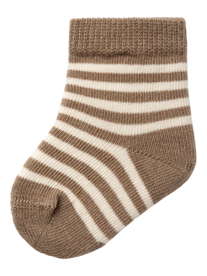 Lil Atelier BabySocks Love Stripe Birch