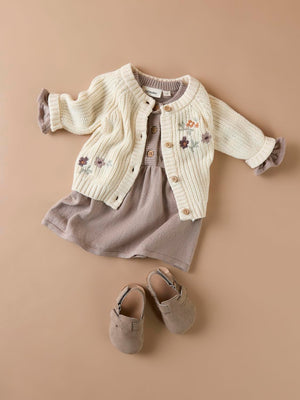 Lil Atelier Emlen Cardigan Flower