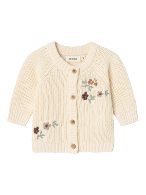 Lil Atelier Emlen Cardigan Flower