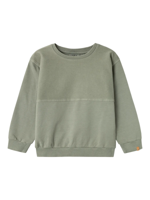 Lil Atelier Mads Reg Sweater Seagrass