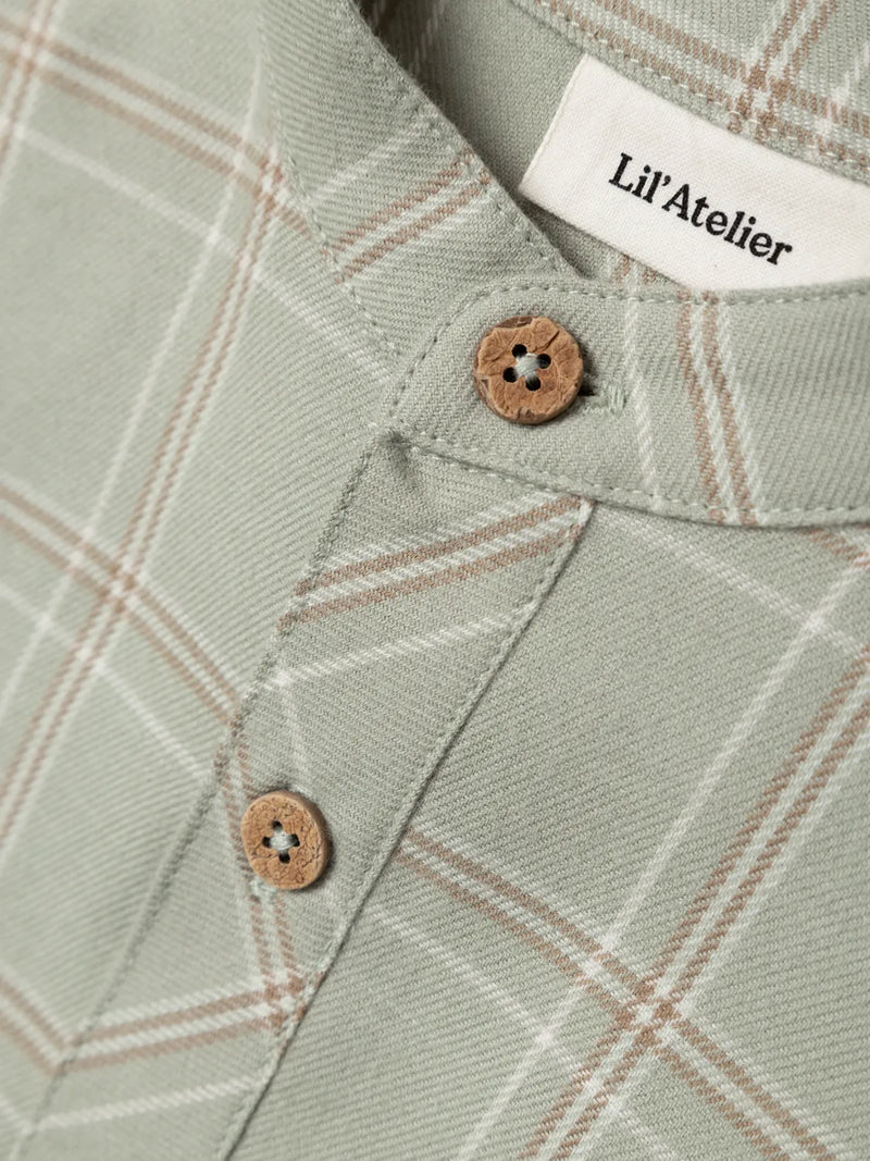 Lil Atelier Modo Shirt Seagrass