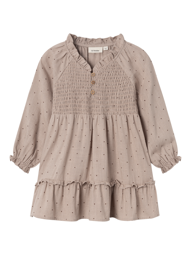 Lil Atelier Nuna Dress Big Etherea