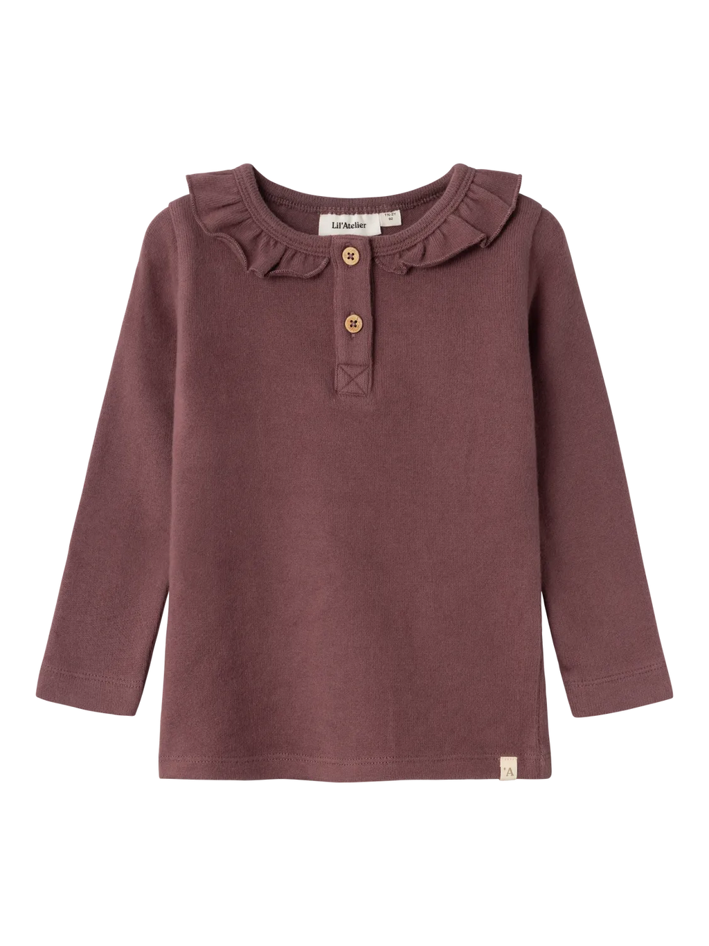 Lil Atelier Thoro Hou Top Rose Brown