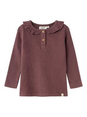 Lil Atelier Thoro Hou Top Rose Brown