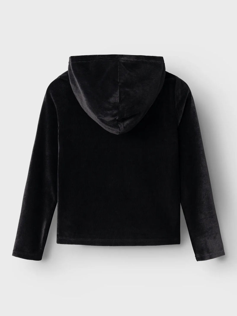 Name it Ringe Hoodie Black