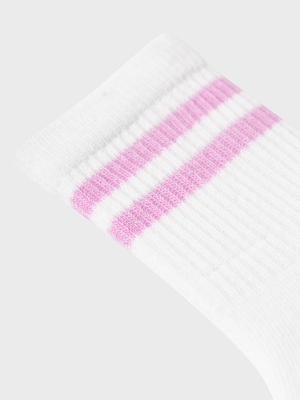 Name it Nalma Sock White/Pastel Lav