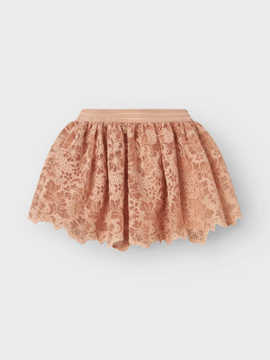 Lil Atelier Roseli Skirt Rugby Tan