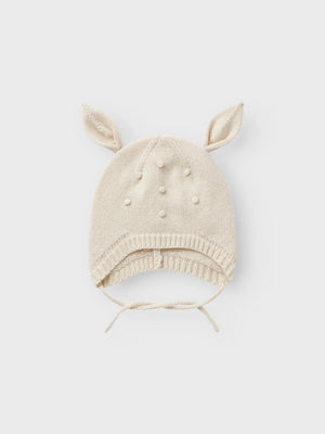 Lil Atelier Gene Deer Wool Knit Hat