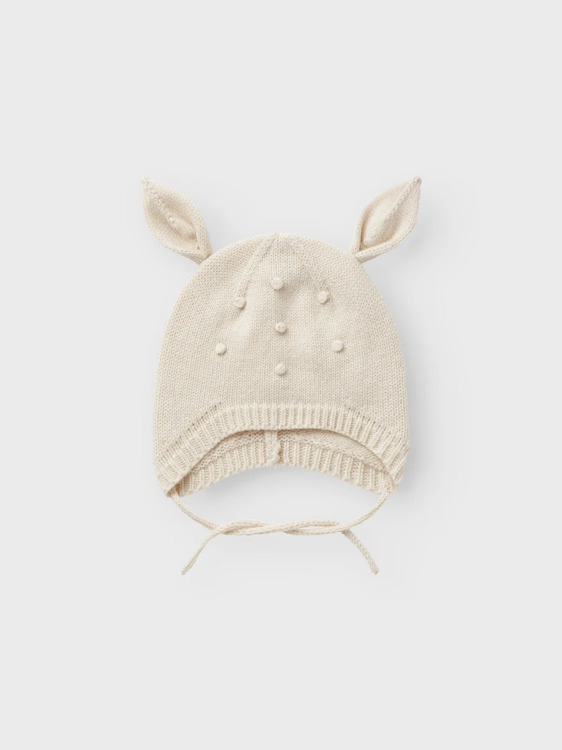 Lil Atelier Gene Deer Wool Knit Hat