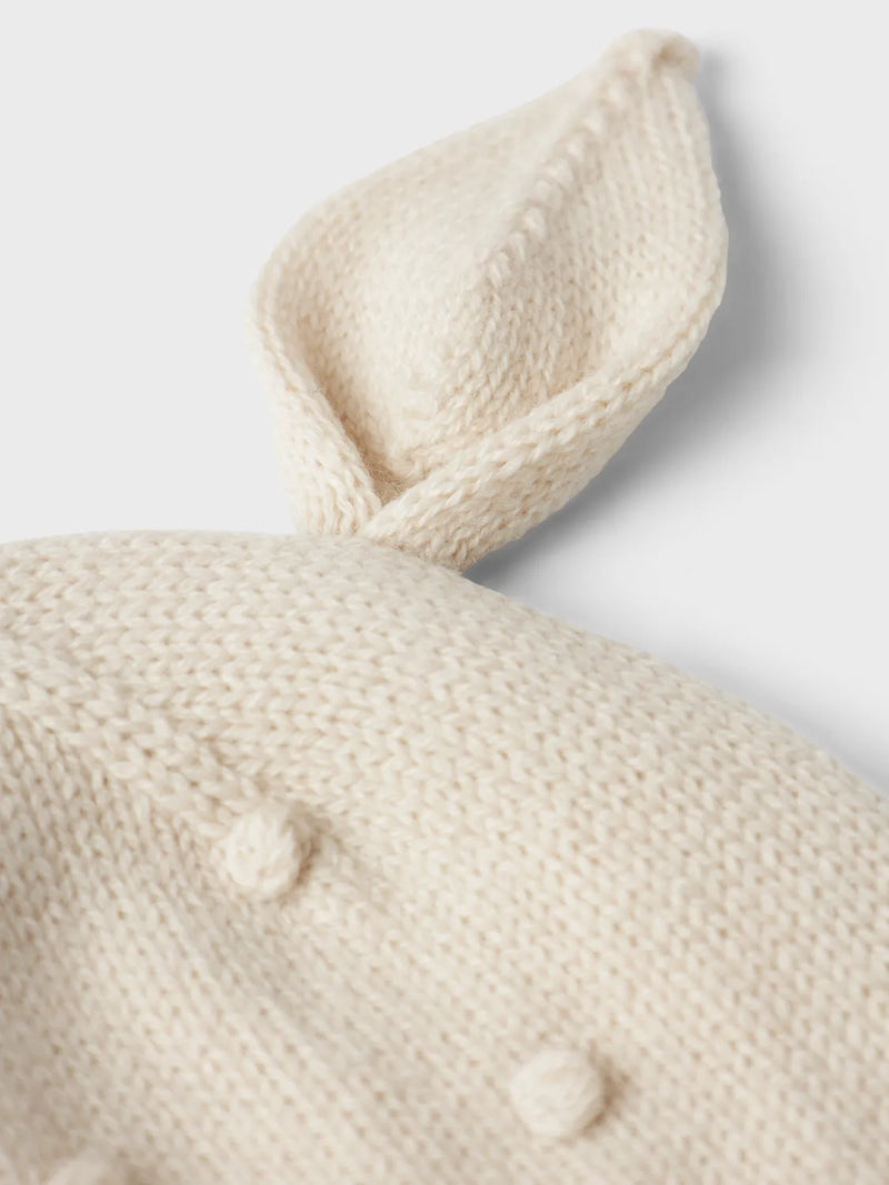 Lil Atelier Gene Deer Wool Knit Hat