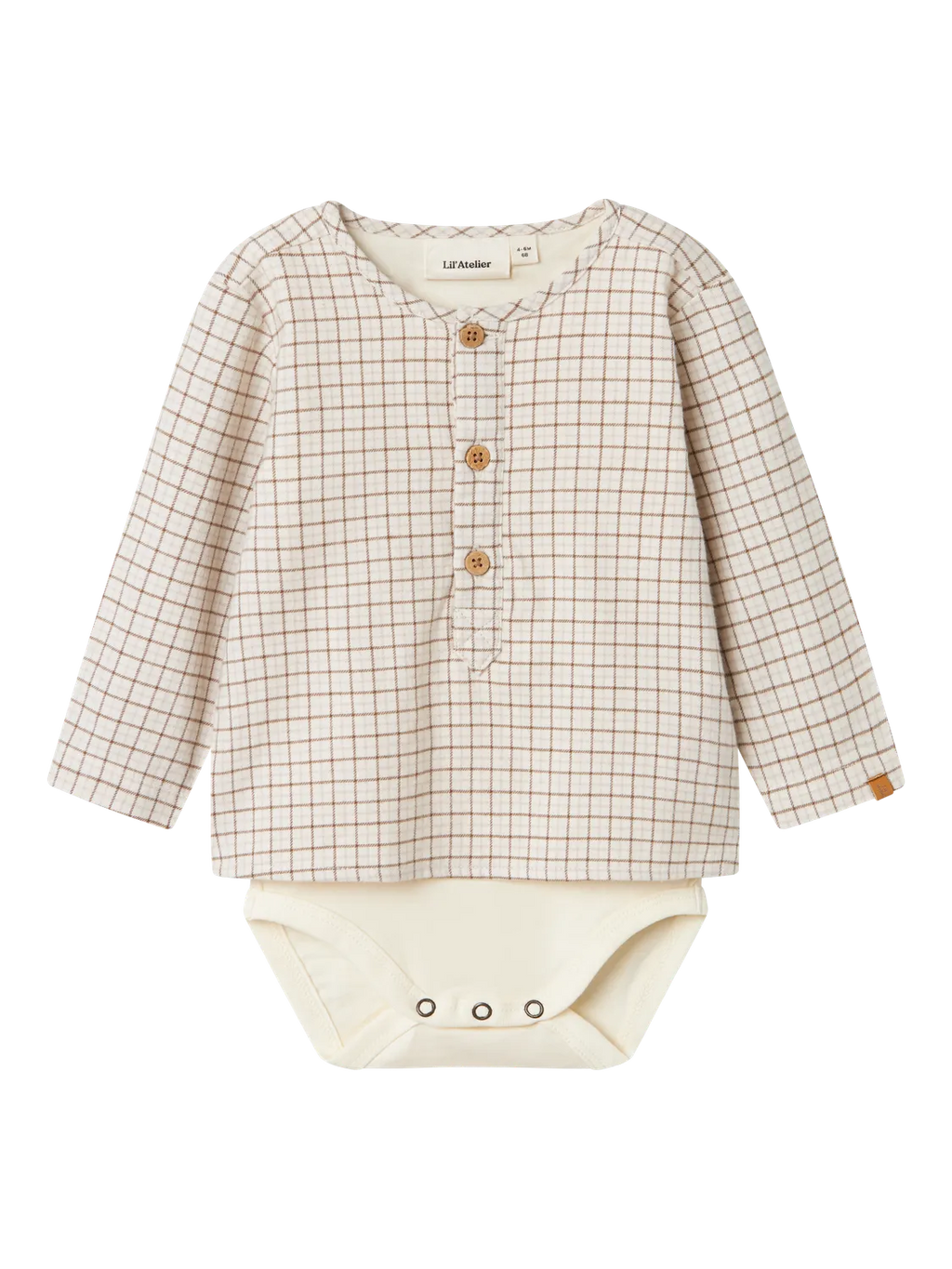 Lil Atelier Damieno Loose Shirt Turtledove