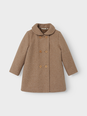 Lil Atelier Nalina Long Jacket Travertine