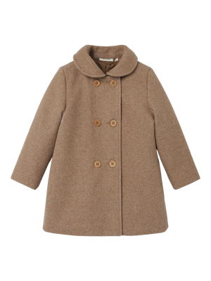 Lil Atelier Nalina Long Jacket Travertine