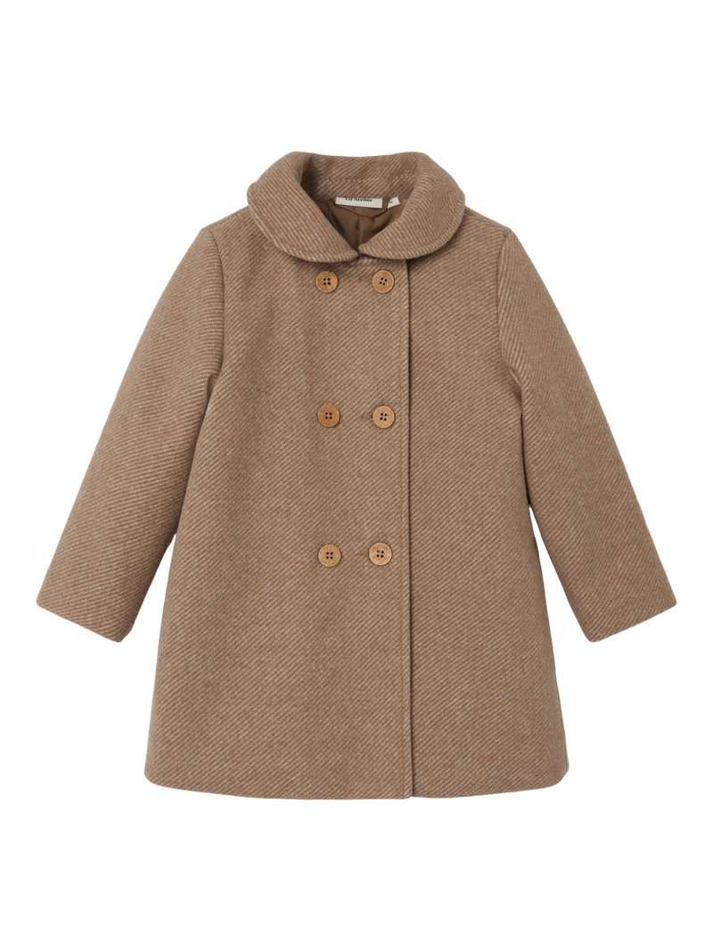 Lil Atelier Nalina Long Jacket Travertine