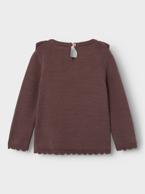 Lil Atelier Laguna Knit Peppercorn