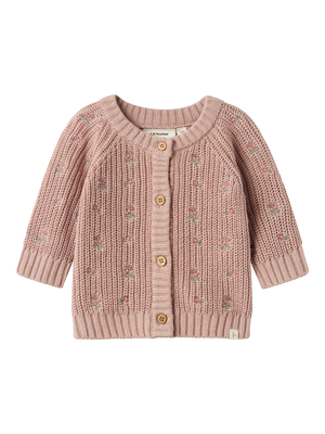 Lil Atelier Emlen Knit Baby Shadow Gray