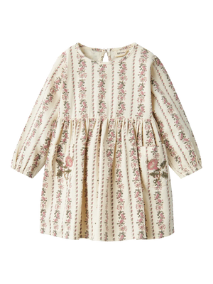 Lil Atelier Tala Cord Dress Turtledove