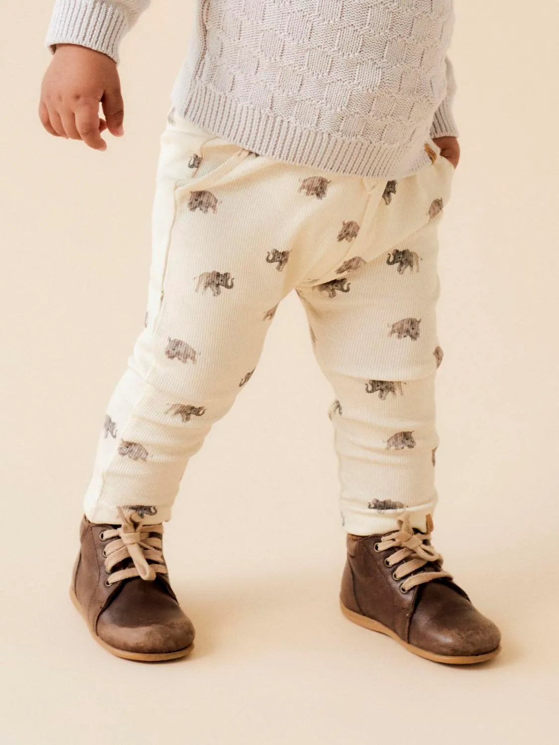 Lil Atelier Gavo Elf Leggings Elephant
